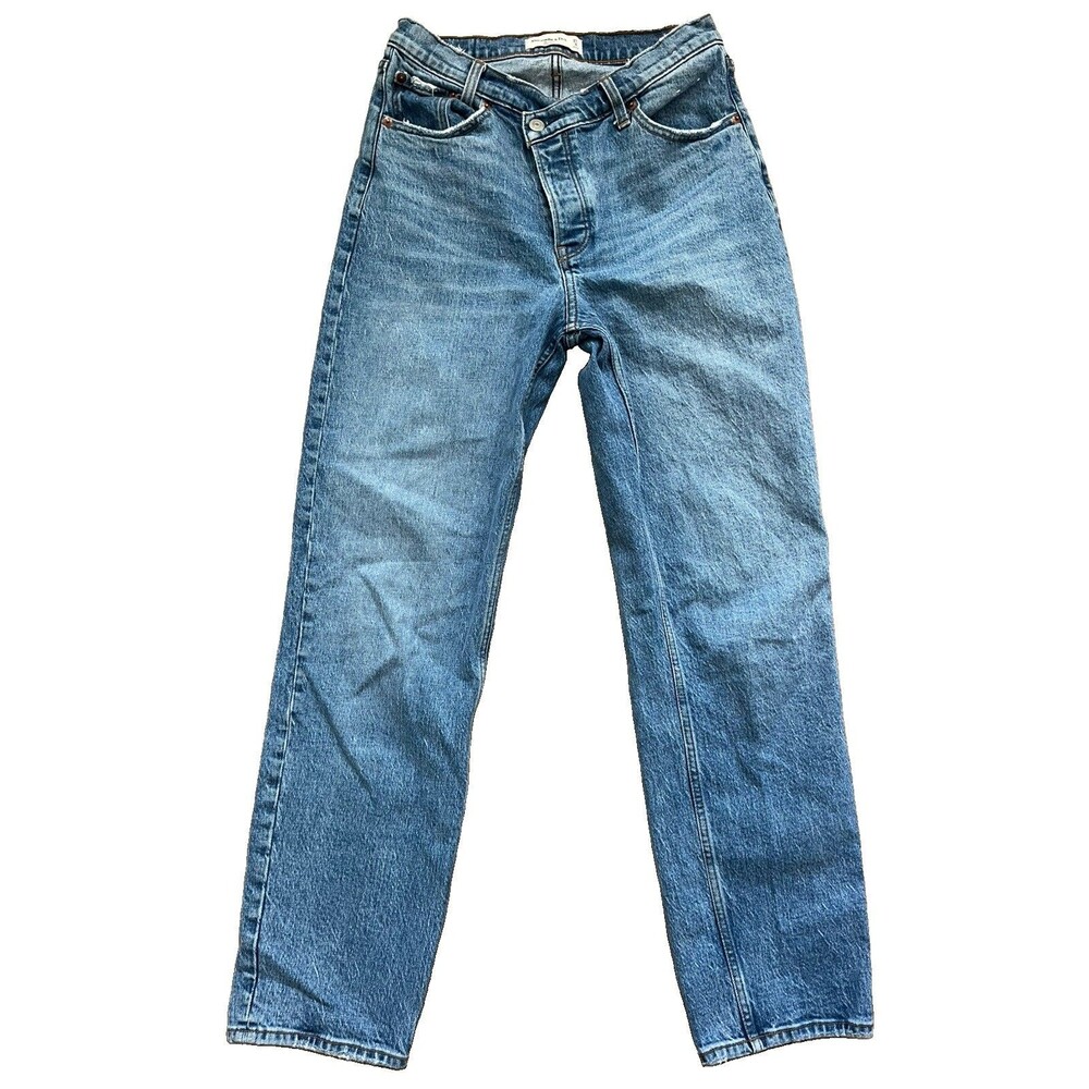 Abercrombie & Fitch Women’s Jeans Cross Button Size 4R